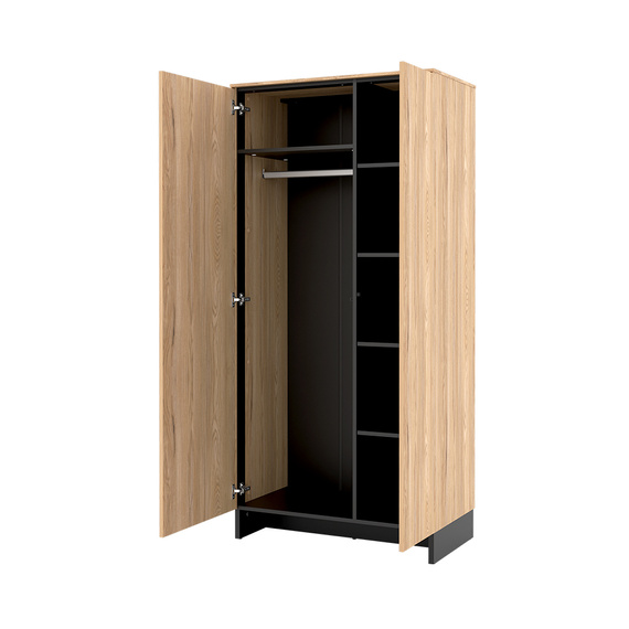 Kleiderschrank PORTO MIT  2-türig Breite 196 cm