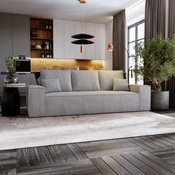 Schlafsofa mit Bettkasten MALAG Grau