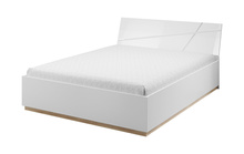 Polsterbett FABIA mit Bettkasten und mit Kopfteil