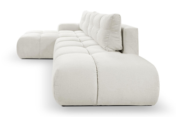 Elegant L-form Ecke links oder rechts MOSSA CREME