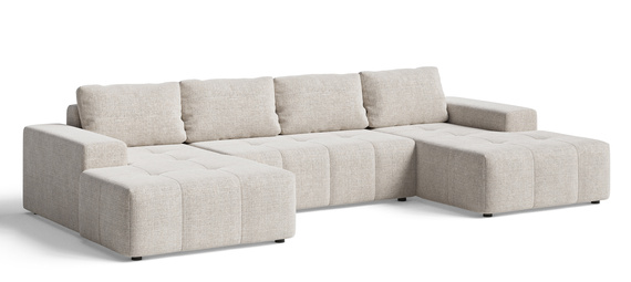 Elegantes Sofa für Wohnzimmer Braun