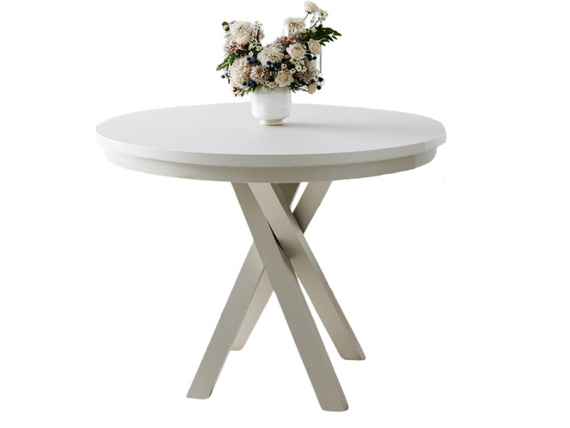 Platzsparender Esstisch LOFTO Weiß