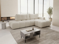 Elegant L-form Ecke links oder rechts MOSSA Beige