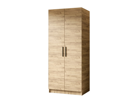 Geräumige Garderobe für Büro POLA Eiche craft