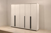 Geräumige Garderobe für den Flur GOLDAS BEIGE