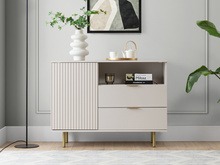 Kommode mit Lamellen NUBIA Casmere