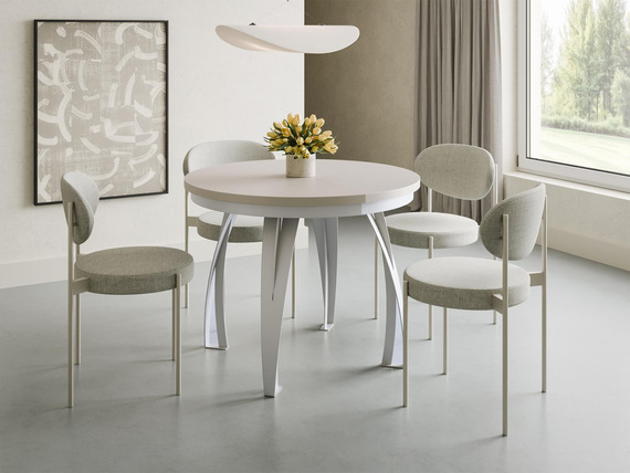 Esstisch ausziehbar Ø 100/120-180/200 cm