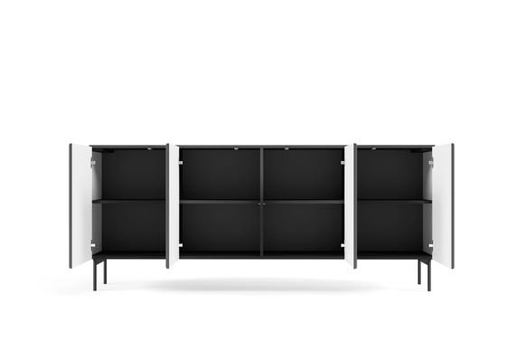 Moderne Kommode LOUISS Schwarz