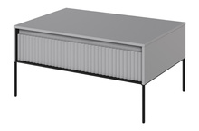 Couchtisch modern grau FLORES