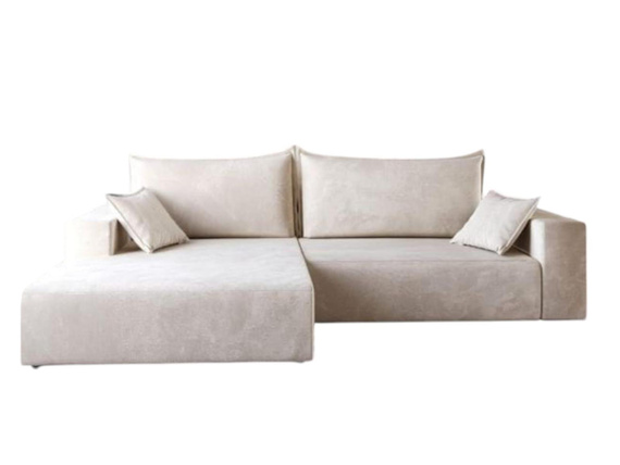 Design Ecksofa L Form Beige ARNO