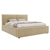 Polsterbett mit Bettkasten GRAU cord