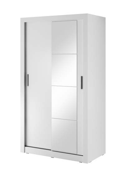 Schwebetürenschrank mit Spiegel ARTI 06  Weiß