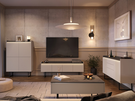 LAGOS schmales Regal mit Schubladen, Bücherregal, Jugendzimmer