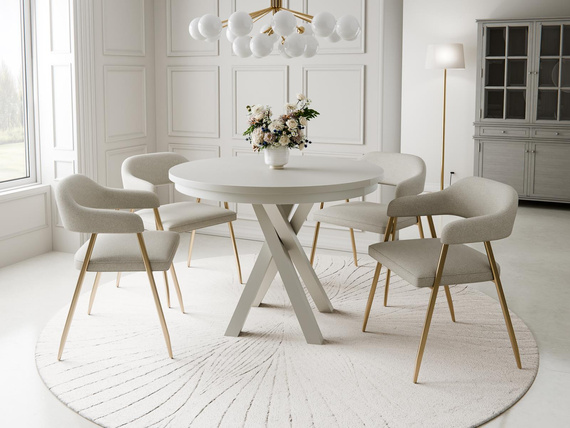 Industrieller Esstisch LOFTO Kaschmir