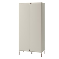 Kleiderschrank JUNA Kaschmir/Trüffel
