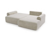 Design Ecksofa in modernem stil velvet graphit rechts AURA