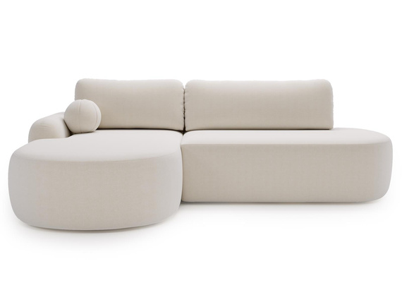 Modernes Ecksofa Hellbeige