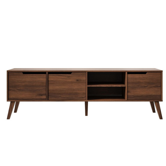 TV-Schrank mit 3 Türen 180 Nussbaum MONIS