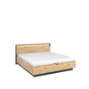 Doppelbett mit Lattenrost LIMA Eiche artisan