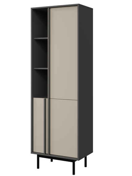 Standregal Bücher Beige/Anthrazit MALTS 