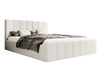 Bett LIVORA Boucle 140x200 Creme
