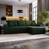 Ecksofa L-form MALAG Grün