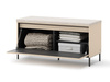 Garderoben-Set mit komfortabel Sitzbank Beige FLORE
