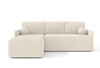 Ecksofa mit Schlaffunktion MODERNA Creme