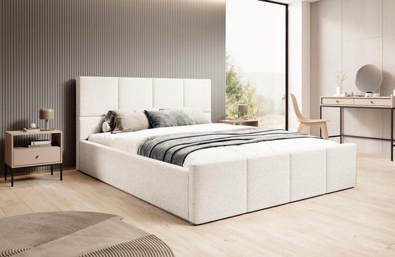 Polsterbett Madera 120x200 Creme