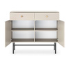 Kommode schmal Beige DAVS