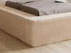 Komfortables Bett Beige 200x200