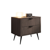 Nachttisch mit 2 Schubladen Eiche dunin SHELLY