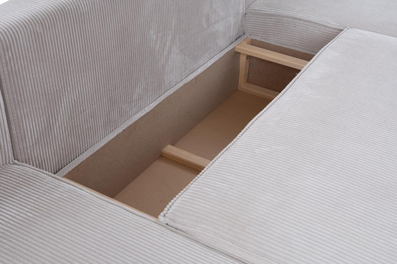 Ecksofa L-form MALAG Olivgrün