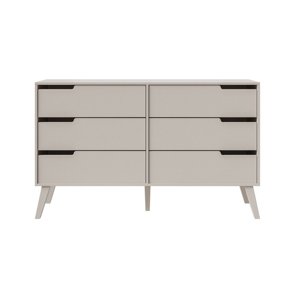 Kommode mit 6 Schubladen Kaschmir MONIS