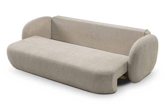 Bequemes Schlafsofa modern Weiß OLIO