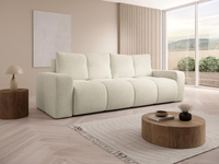Stilvolles Schlafsofa modern Hellbeige