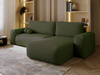 Ecksofa L-Form Rechts Schlaffunktion Stauraum Tedis Olivgrün
