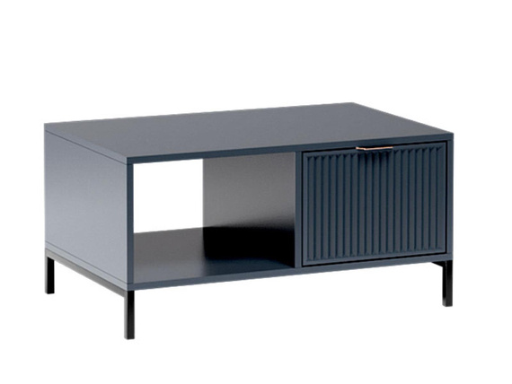 Couchtisch mit Schublade VIVAS Blau
