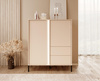 Hochkommode Kommode led NINA Beige