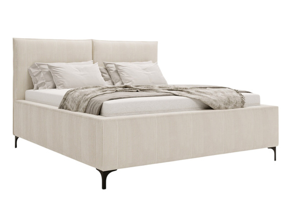 Polosterbett modern CREME 200x200