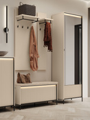 Möbelset für Flur im modernen Stil Beige FLORE