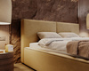 Polsterbett mit Bettkasten Samtstoff SANTO