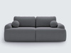Schlafsofa modernes Design Graphit OLIO
