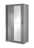 Schwebetürenschrank mit Spiegel ARTI 06 Grau