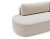 Designer Ecksofa OLIO Creme