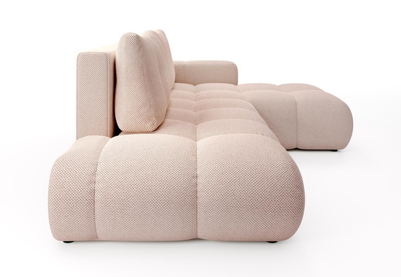 Modern L-form Ecke links oder rechts MOSSA ROSA 
