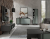 TV-Schrank schmal Salbei/Anthrazit MALTS
