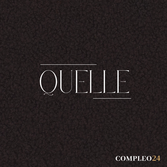 Praktische U-Form Bequeme Ecksofa Boucle Braun WOLKS