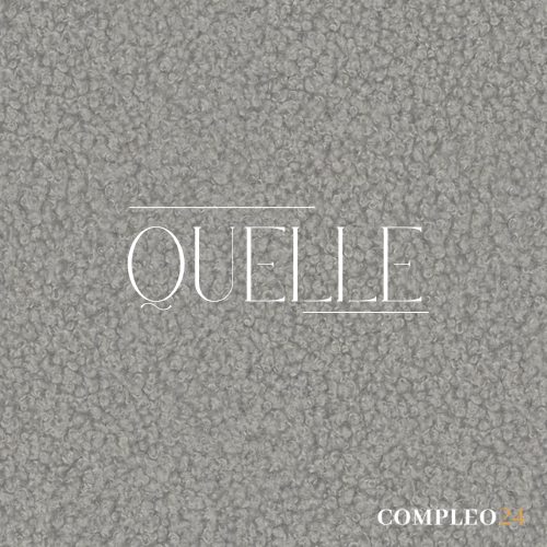 Modisches boucle grau Kontinentalbett 180x200 SARAH