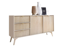 Kommode Sideboard mit Schubladen MARIA Beige